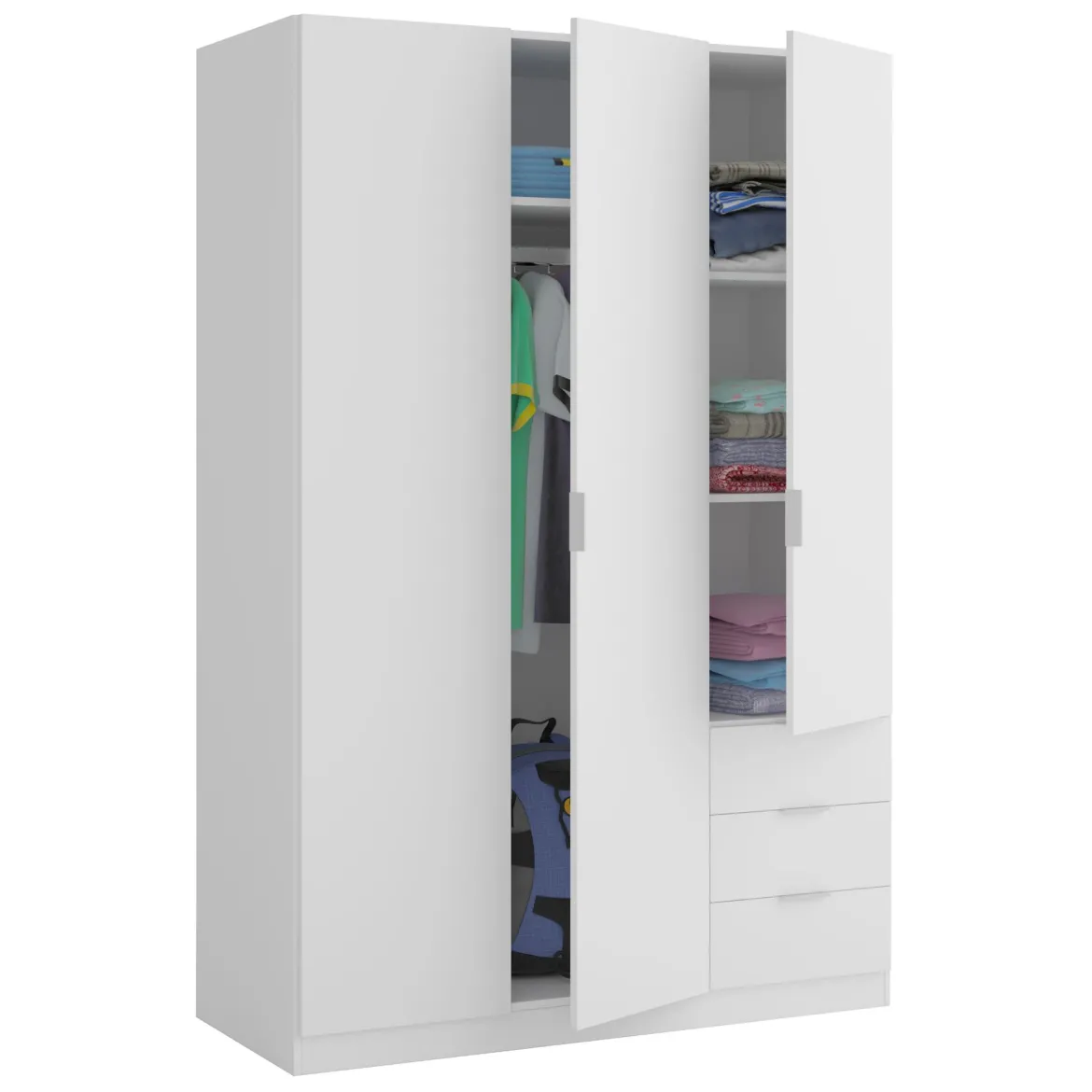 Armoire avec 3 portes et 3 tiroirs - AR81003