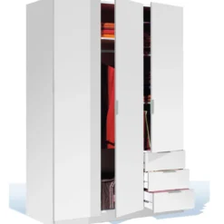 Armoire avec 3 portes et 3 tiroirs - AR81003