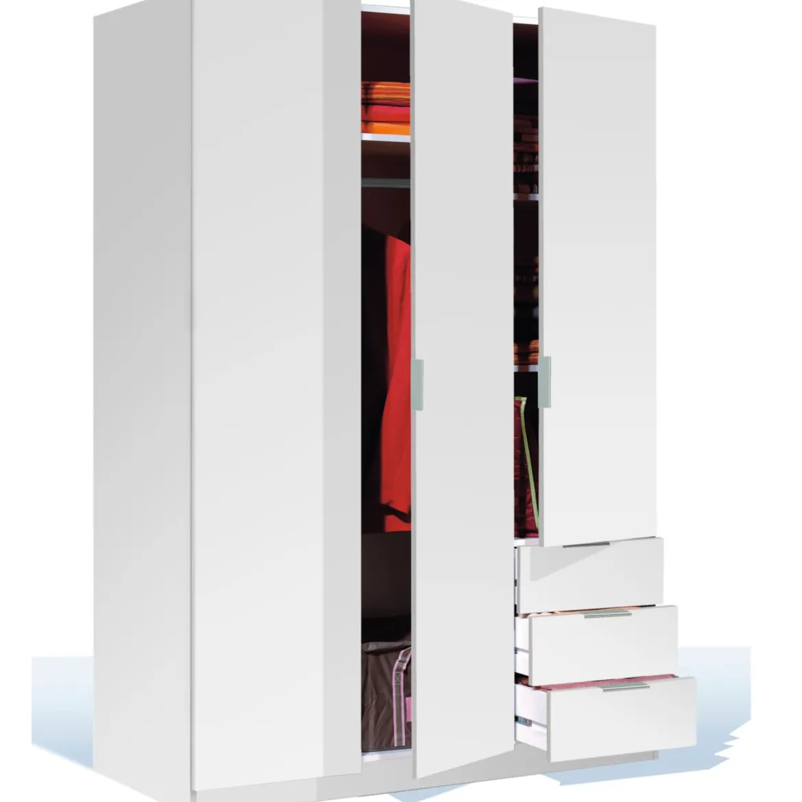 Armoire avec 3 portes et 3 tiroirs - AR81003