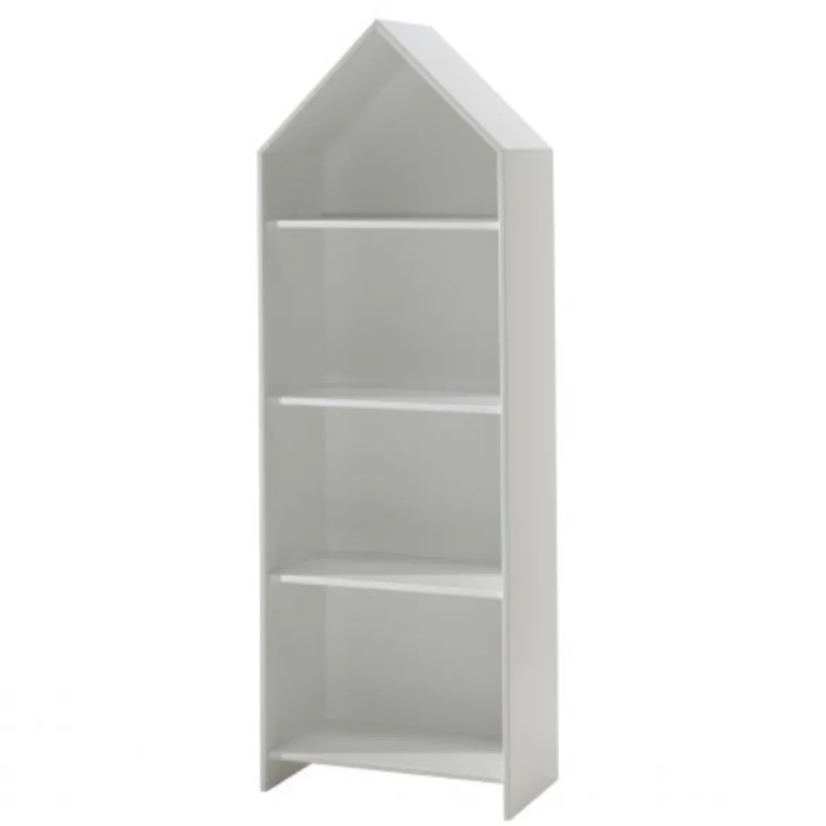Armoire cabane enfant en bois blanc - AR2027-2