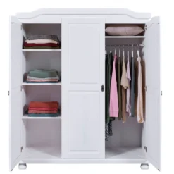 Armoire en bois massif 3 portes