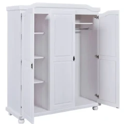 Armoire en bois massif 3 portes