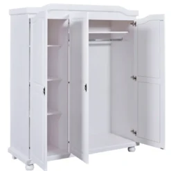 Armoire en bois massif 3 portes