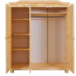 Armoire en bois massif 3 portes