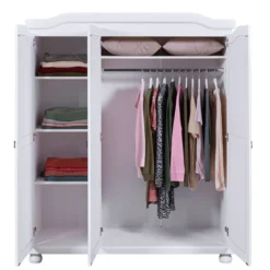 Armoire en bois massif 3 portes