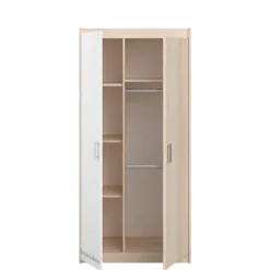 Armoire enfant 2 portes bicolore PIA
