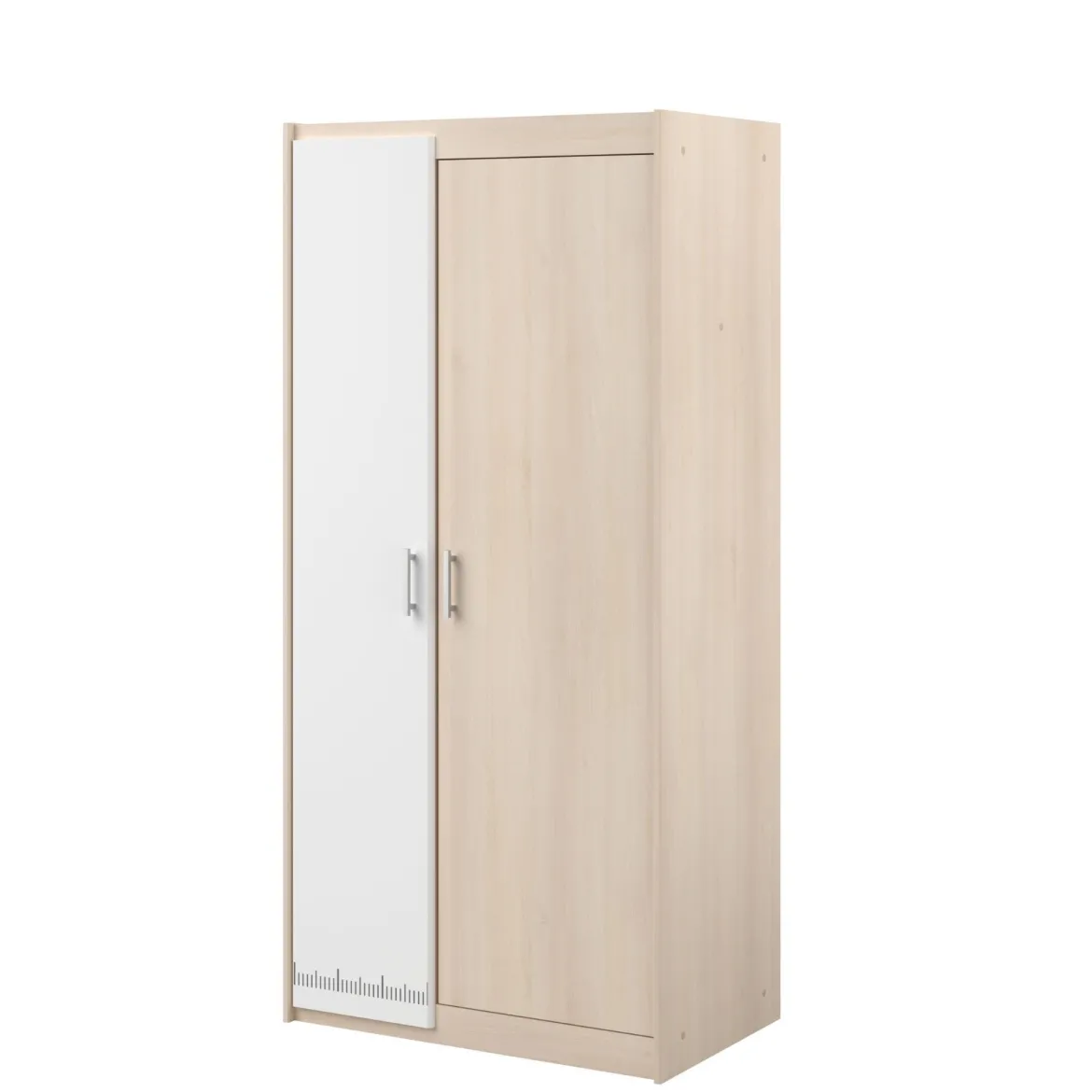 Armoire enfant 2 portes bicolore PIA