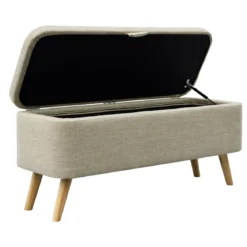Banc de lit avec coffre de rangement - BA17024
