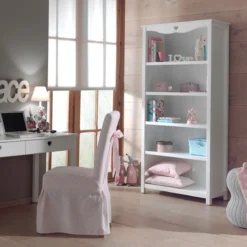 Bibliothèque bois blanc - BI2001