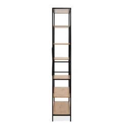 Bibliothèque bois et métal 180 cm Télio