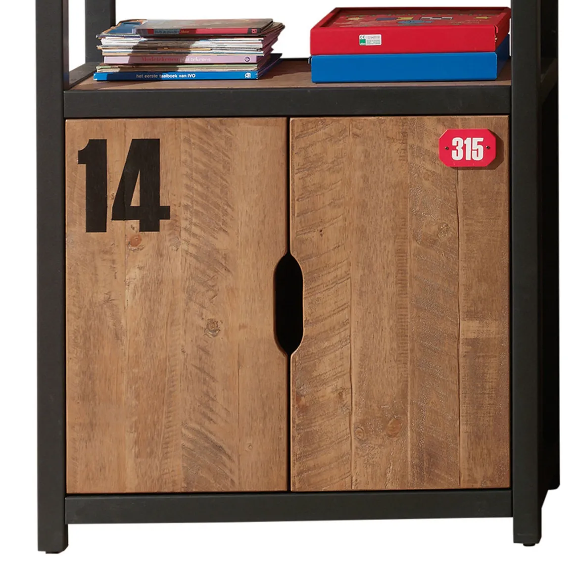 Bibliothèque Bois Massif BI2000