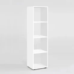 Bibliothèque 4 cases en bois - BI13010