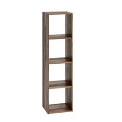 Bibliothèque 4 cases en bois - BI13010