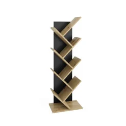Bibliothèque 7 plateaux en bois - BI13031