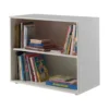 Bibliothèque pour lit mezzanine 90x200 blanc - Terre de Nuit