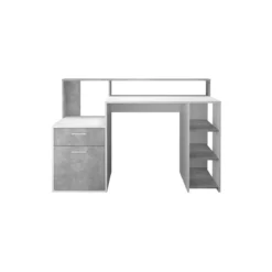 Bureau avec rangements en bois - BU13021