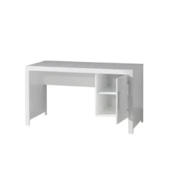 Bureau blanc 1 porte enfant BU2011 - Terre de Nuit