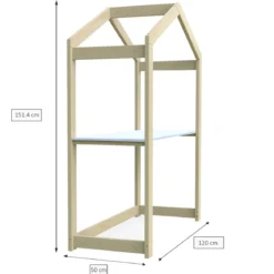 Bureau cabane réglable 3 hauteurs - BU14055