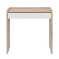Bureau en bois avec tiroir