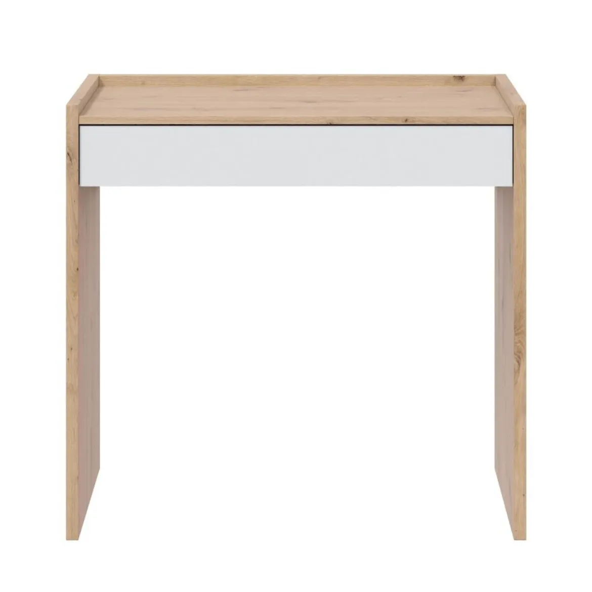 Bureau en bois avec tiroir