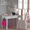 Bureau en bois blanc BU2001