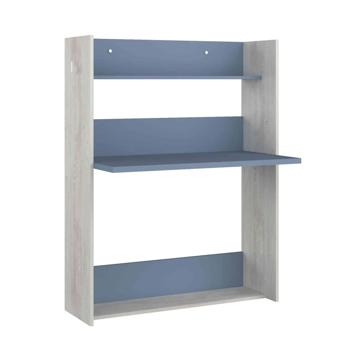 Bureau enfant à paroi en bois grisé - BU9018