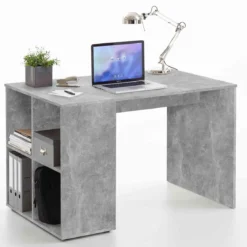 Bureau 4 niches en bois - BU13019