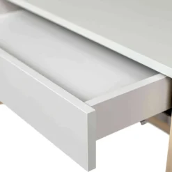 Bureau 1 niche 1 tiroir en bois - BU006