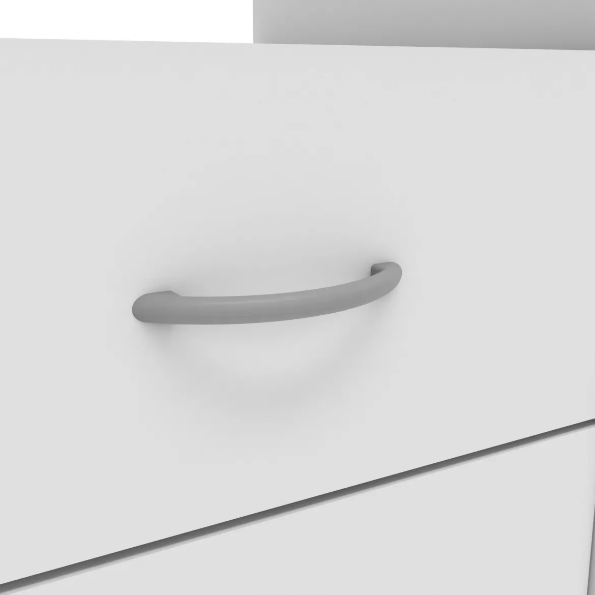 Bureau 1 niche + 3 tiroirs - Terre de Nuit