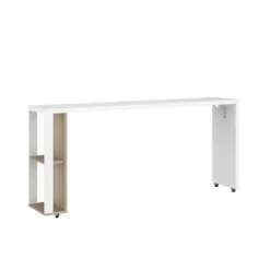 Bureau sur roulettes bicolore GABY