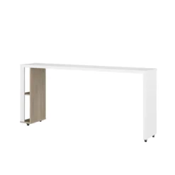 Bureau sur roulettes bicolore GABY