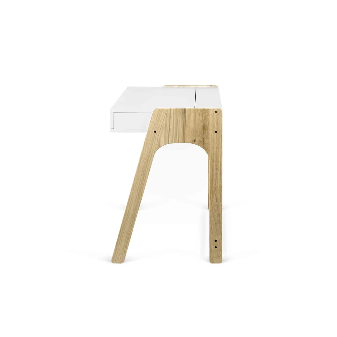 Bureau 1 étagère en bois - BU0001