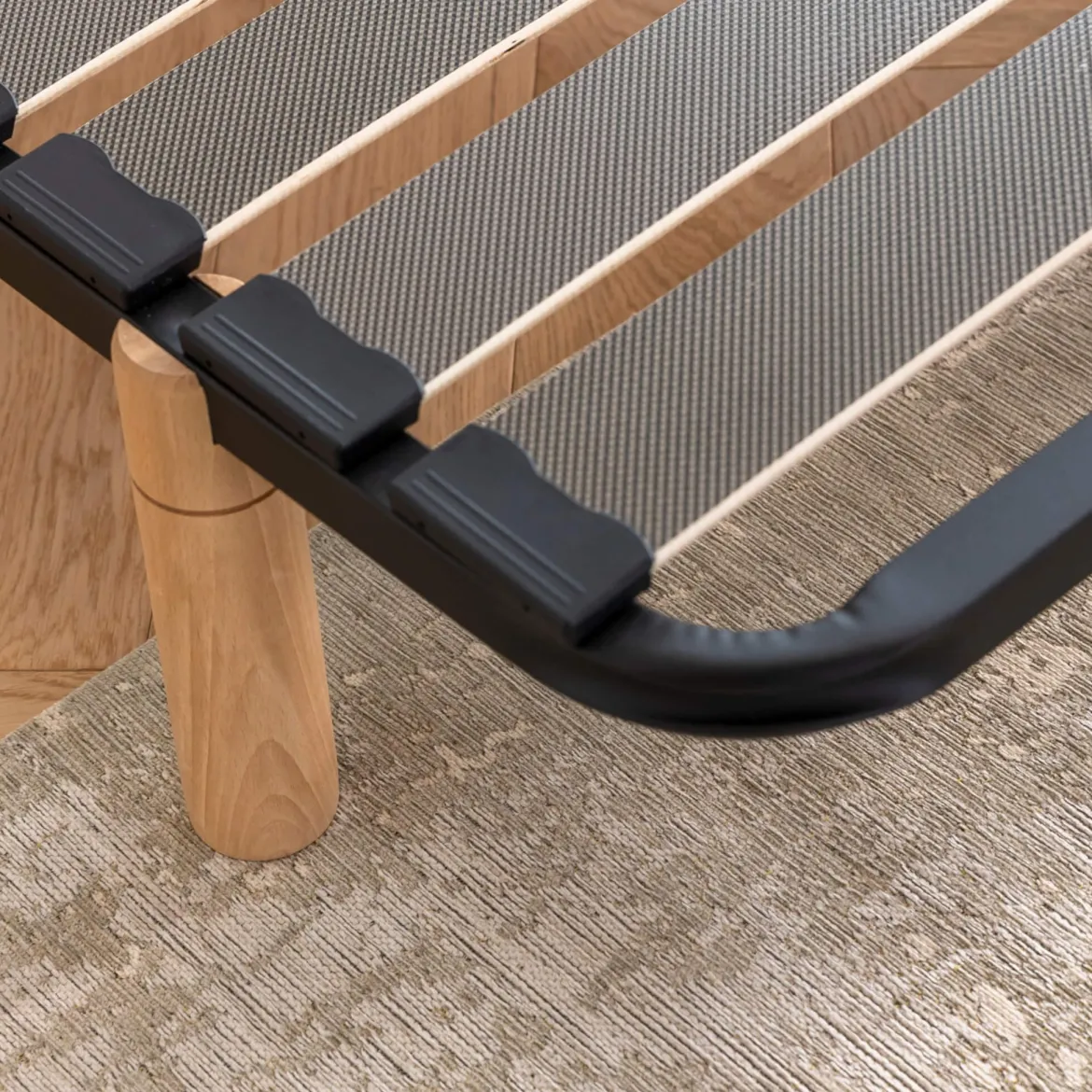 Cadre à lattes resserrées compatible matelas ressorts - SOMEO