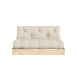 Canapé convertible en pin massif avec futon FLIP