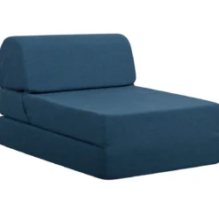 Chauffeuse convertible 1 place en mousse coloris unis - Terre de Nuit