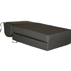 Chauffeuse convertible 1 place en mousse coloris unis - Terre de Nuit