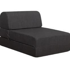 Chauffeuse convertible 1 place en mousse coloris unis - Terre de Nuit