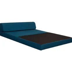 Chauffeuse convertible 2 places en mousse coloris unis - Terre de Nuit