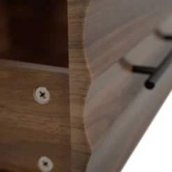 Chevet bois et métal avec tiroirs design