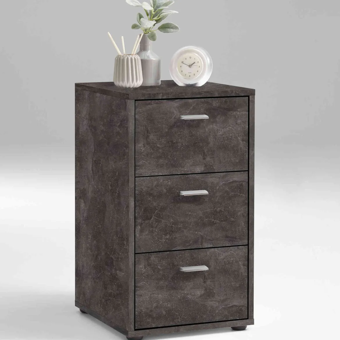Chevet 3 tiroirs en bois - CH13027