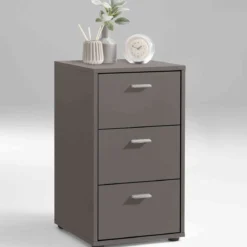 Chevet 3 tiroirs en bois - CH13027