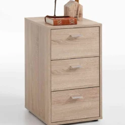 Chevet 3 tiroirs en bois - CH13027