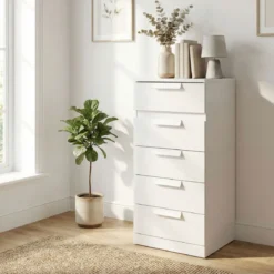 Chiffonnier 5 tiroirs en bois - CF5029