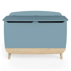 Coffre à jouets en bois bicolore LOUISON - CO2013