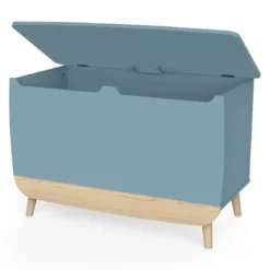 Coffre à jouets en bois bicolore LOUISON - CO2013