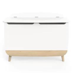 Coffre à jouets en bois bicolore LOUISON - CO2013