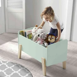 Coffre à jouets 80x39x48 en bois - CO2012