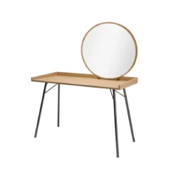 Coiffeuse avec miroir en bois - CF0061