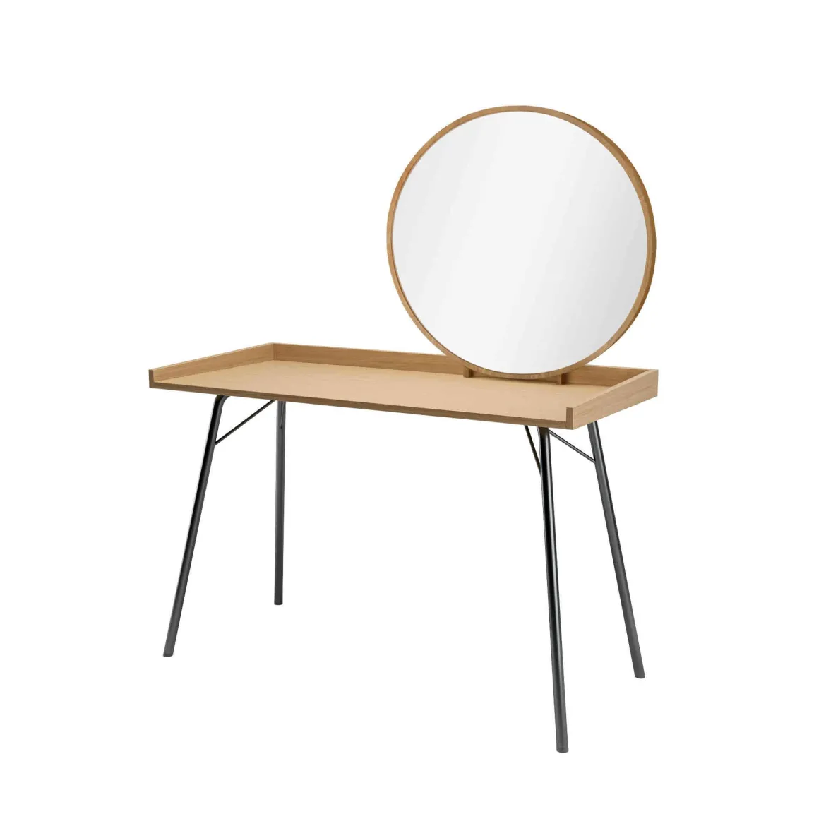 Coiffeuse avec miroir en bois - CF0061