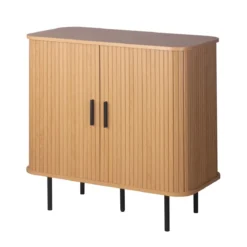 Commode bois à portes scandinave Linje